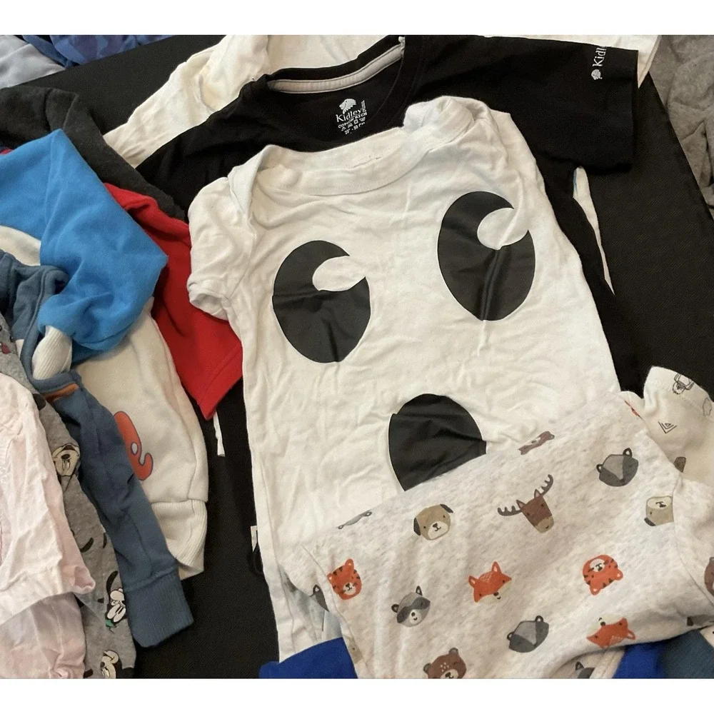 Mixed Brands 24pc Clothes Lot Boys 18 months Multicolor Paw Patrol Mario Outfits